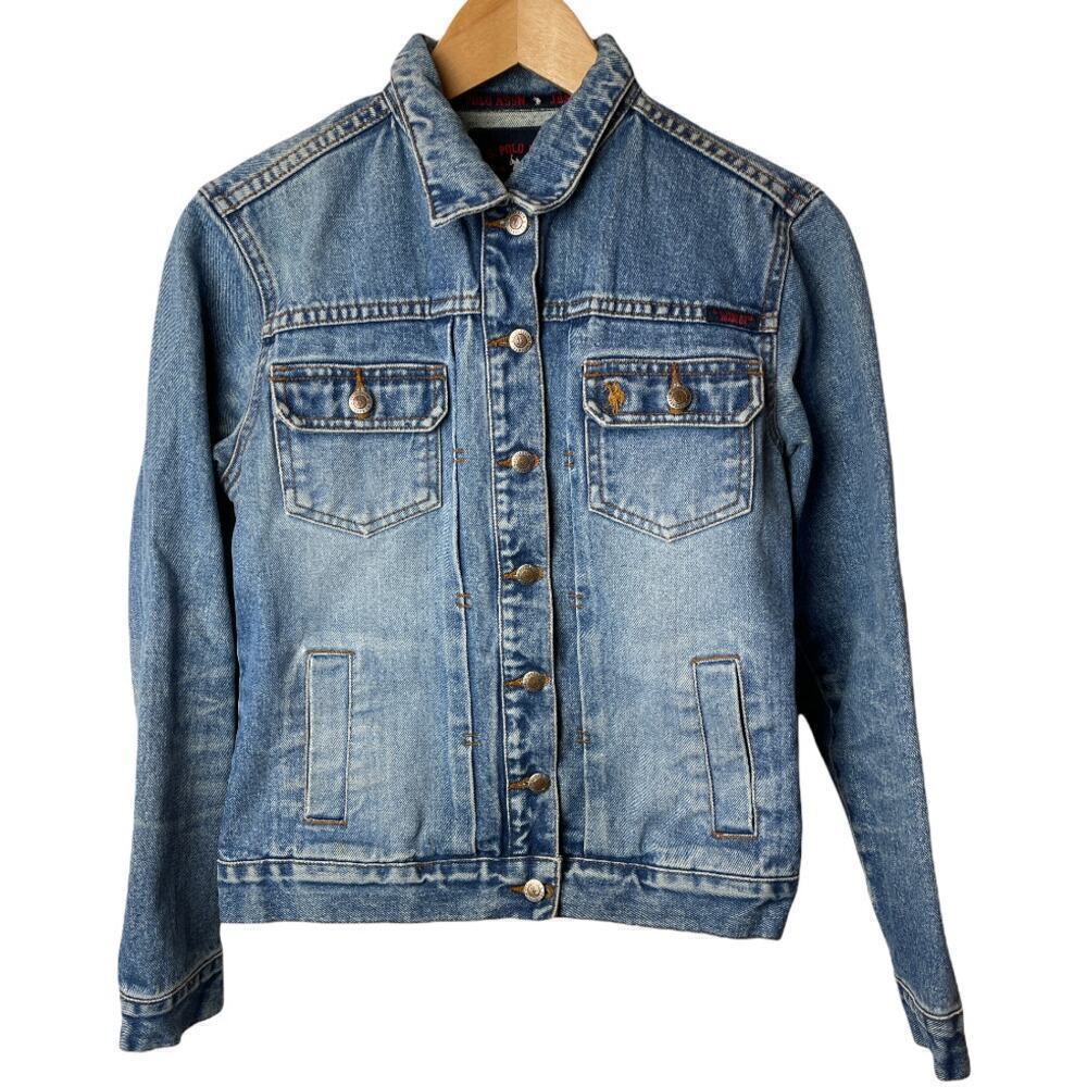 U.S. Polo Blue Denim Jean Jacket Women's Size S